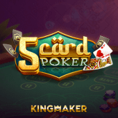 5 Card Poker square game icon