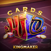 Cards Hi Lo square game icon